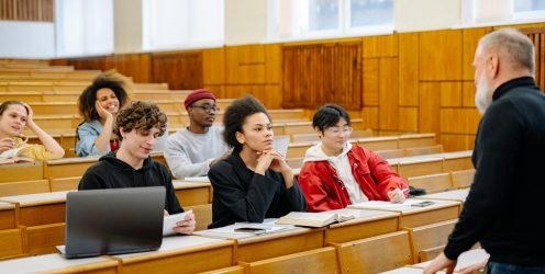 Students Learning in Class